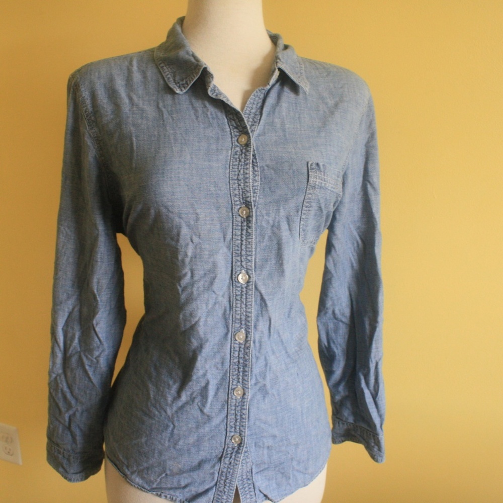 Old Navy Jean Button Up